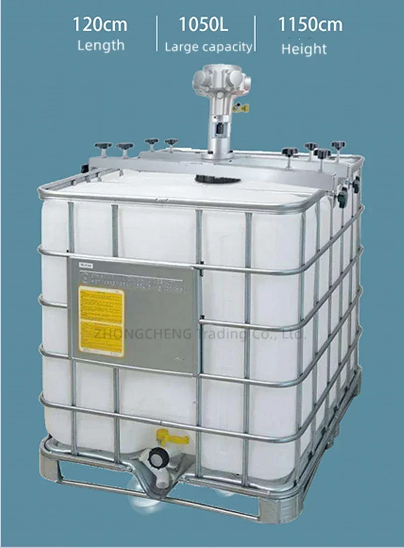 Пневматический/электрический диспергатор мощностью 1/4 л.с. горизонтальная