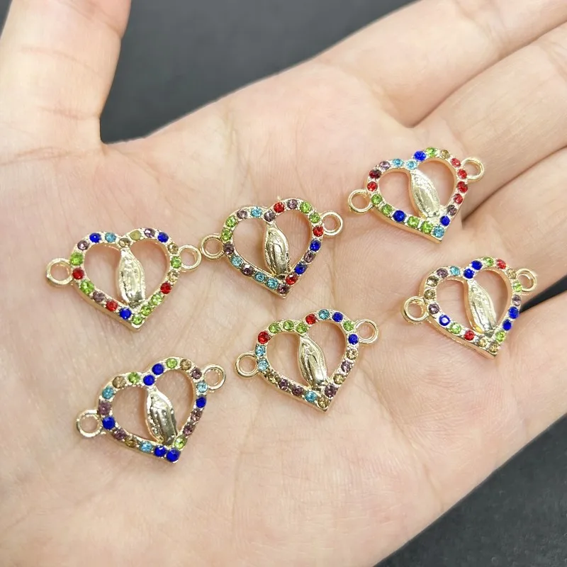 

10 шт., Женские аксессуары для молитвы, в виде сердца