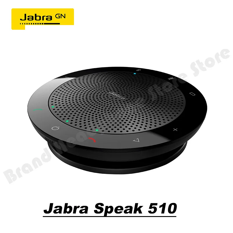 

Original Jabra Speak 510 Wireless Bluetooth Speakerphone for Softphones Easy Setup Portable Speaker for Meeting Anywhere MS/UC