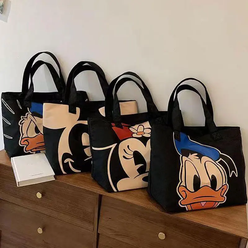 

Милые модные сумки Disney для детей, женские мужские рюкзаки, сумки, Детские холщовые сумки с мультяшным рисунком, бесплатная доставка