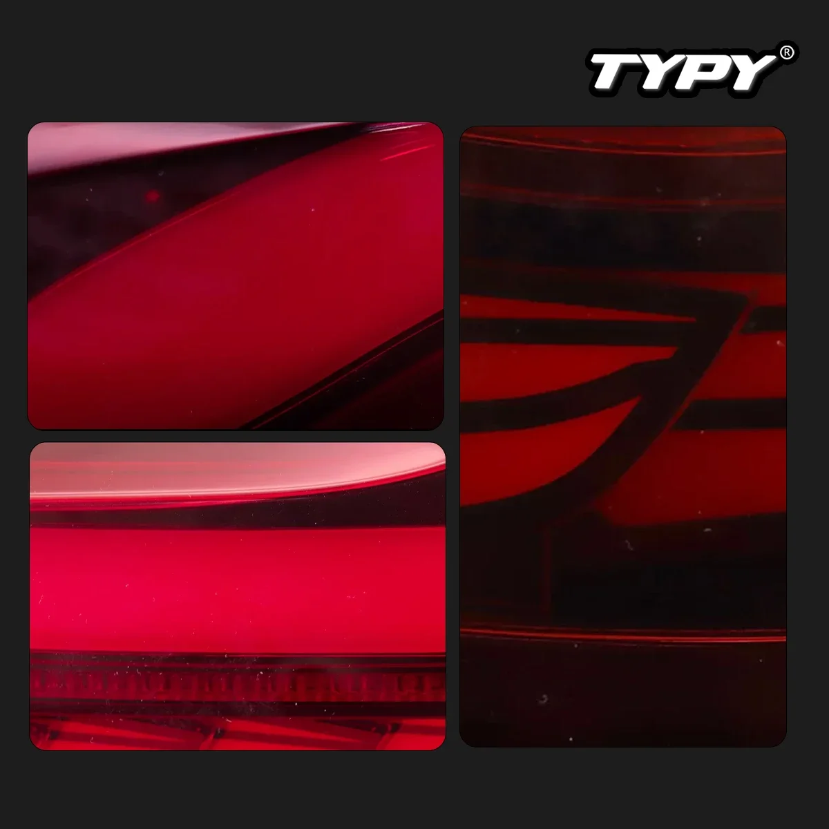 TYPY динамический указатель поворота задний фонарь автомобильные аксессуары