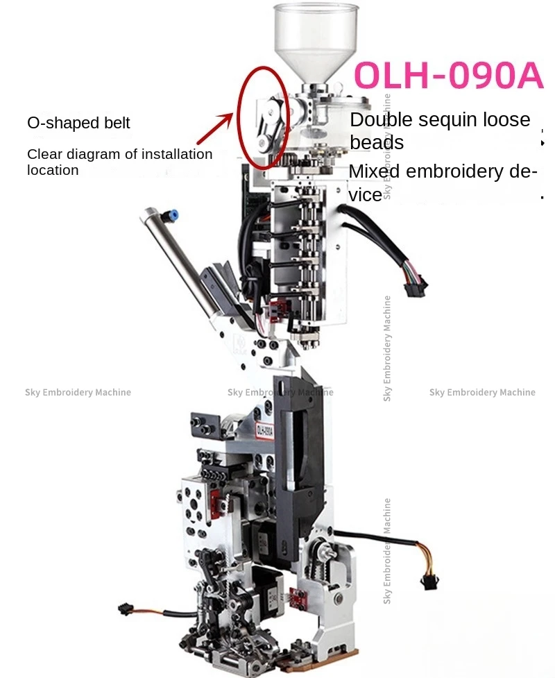 1 шт. 34 мм O-образный пояс Jiayu Olh086 090a двойное золото с добавлением бисера смешанные