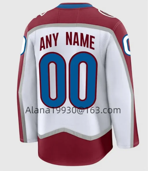 Джерси нового стиля на заказ 2025 года трикотажные изделия Nathan MacKinnon Cale Makar Mikko Rantanen