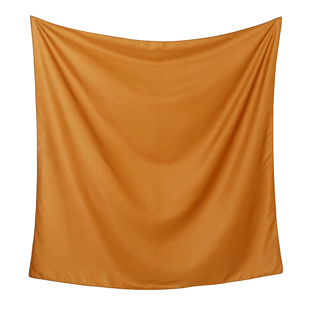 110*110 см простой квадратный шарф мусульманский хиджаб шаль женские шарфы-тюрбаны