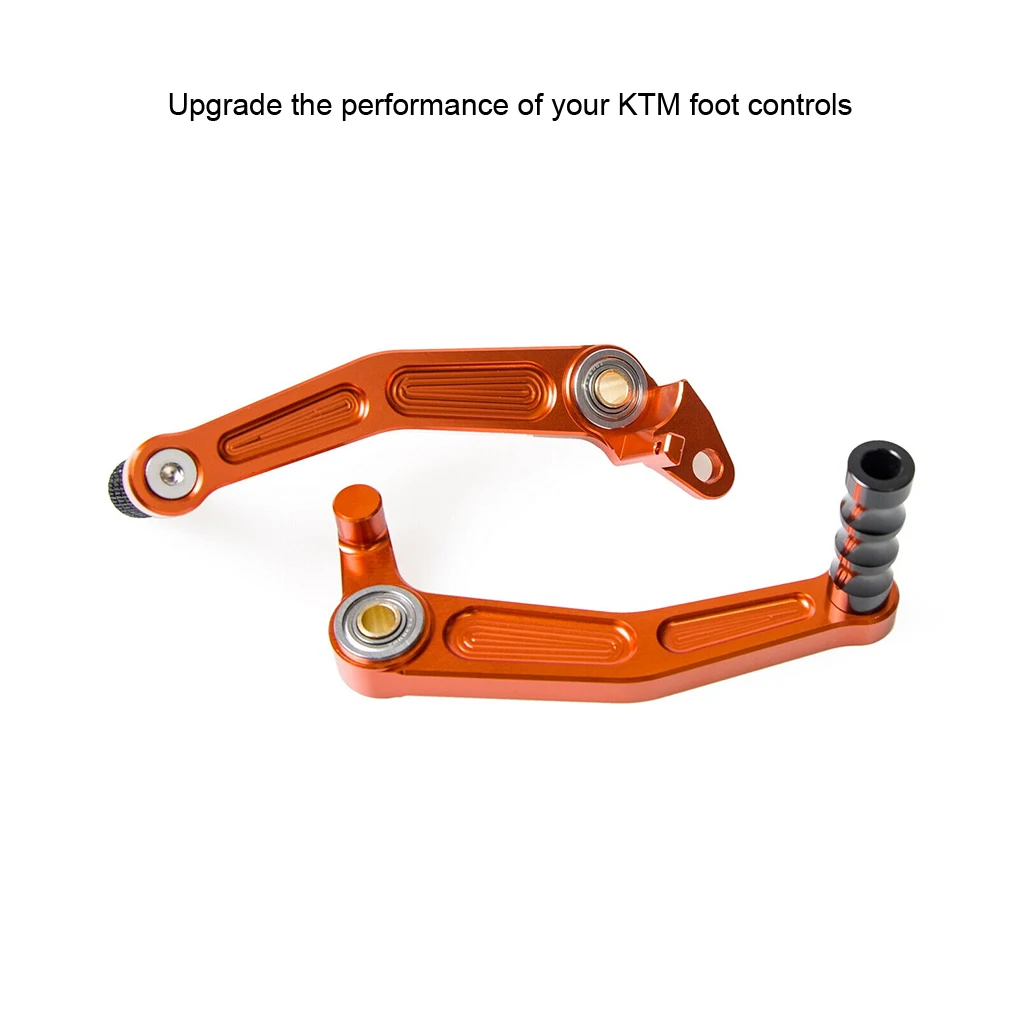 

2 шт./партия, высокопрочный и эстетичный рычаг для педали с ЧПУ для KTMs, педаль тормоза