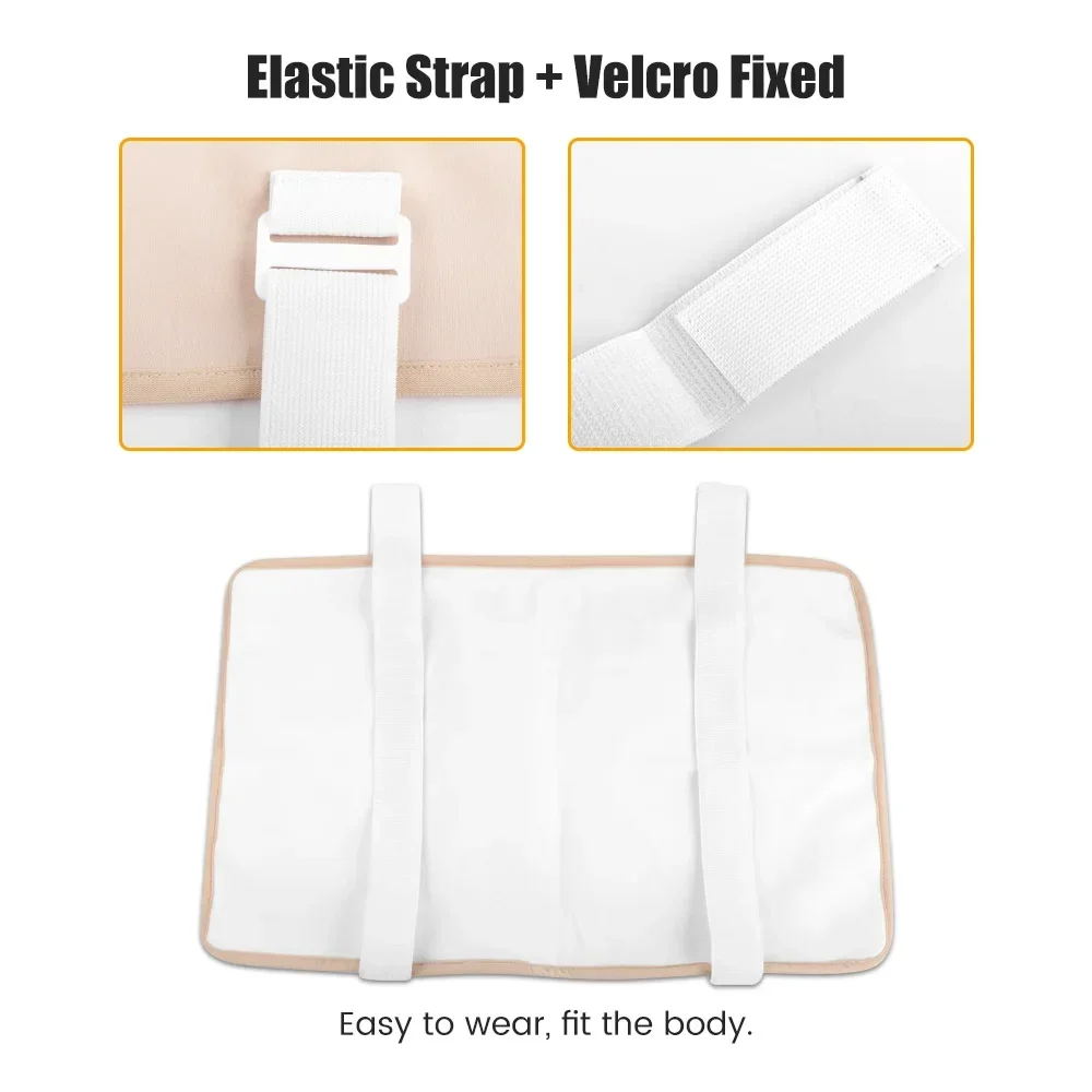 Пакет с касторовым маслом органическое компрессионное обертывание многоразовое