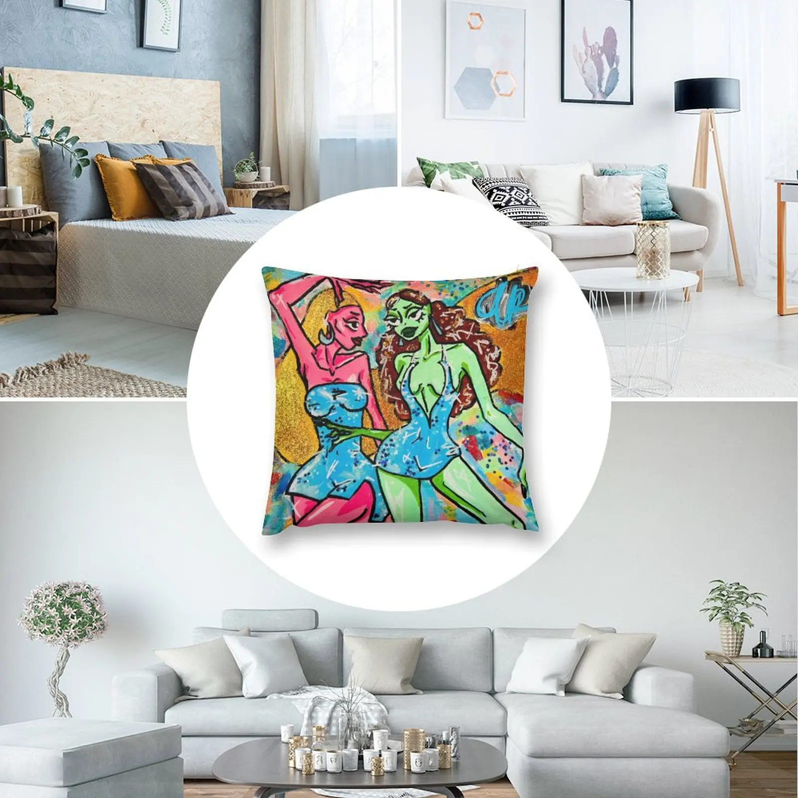 GURLZ N!IGHT 0UT декоративная подушка детские рождественские украшения 2025