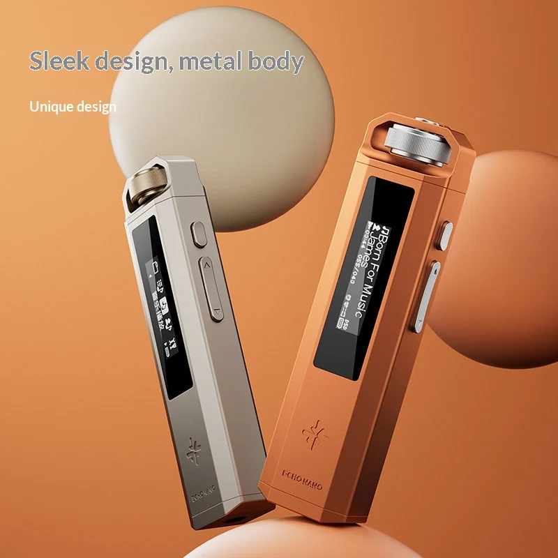 Фото Портативный смарт-плеер FiiO SnowSky ECHO NANO Hi-Res HiFi MP3 с OLED-экраном, воспроизведением DSD/WAV/FLAC/APE/MP3/M4A/OGG №2