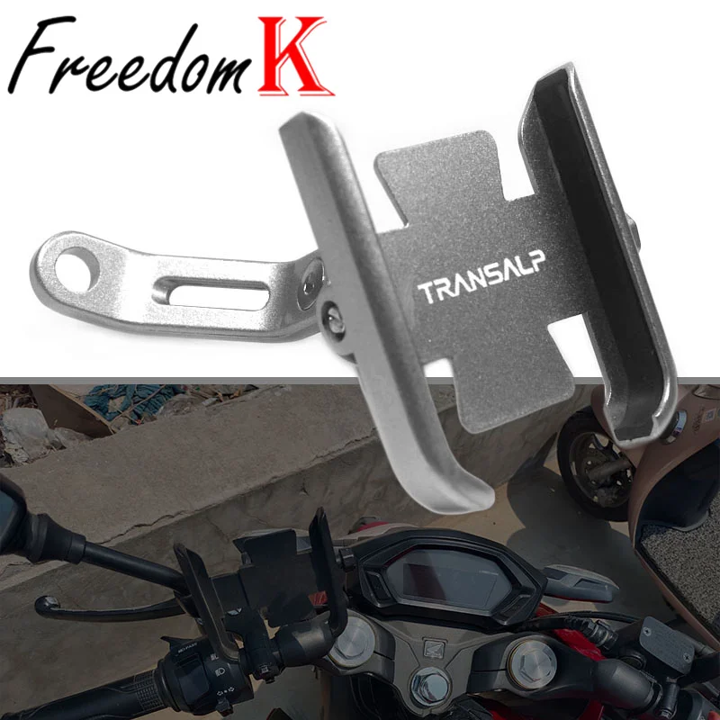 

HONDA TRANSALP XL 600 650 700 V XLV XL600V XL650V XL700V Motorcycle Accessories handlebar Mobile Phone Holder GPS stand bracket