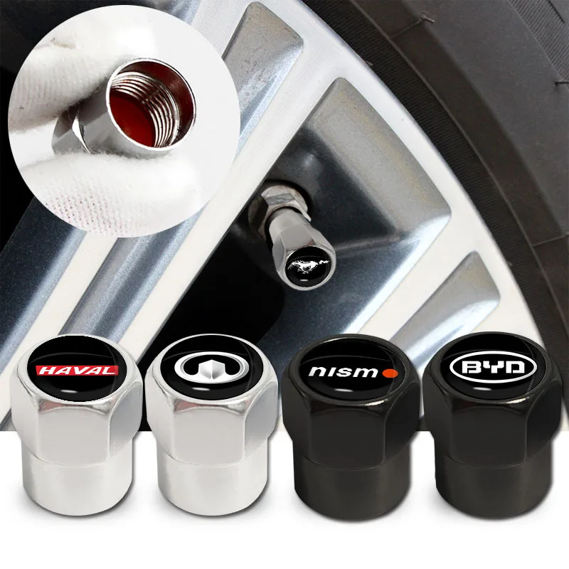 

4PCS of Automobile Tire Valve Stem Cover for Cadillac Escalade 3 Srx Xt5 Cts 2 Xt6 Ats Fleetwood El Dorado Escala Juguete Garaje