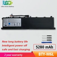 ugb new bty m6l battery for msi gs65 gs75 stealth thin 8se 8sf ps63 p65 p75 creator 8sg 8rf 9sd ms 16q3 16q2 ps42 ms 16q2