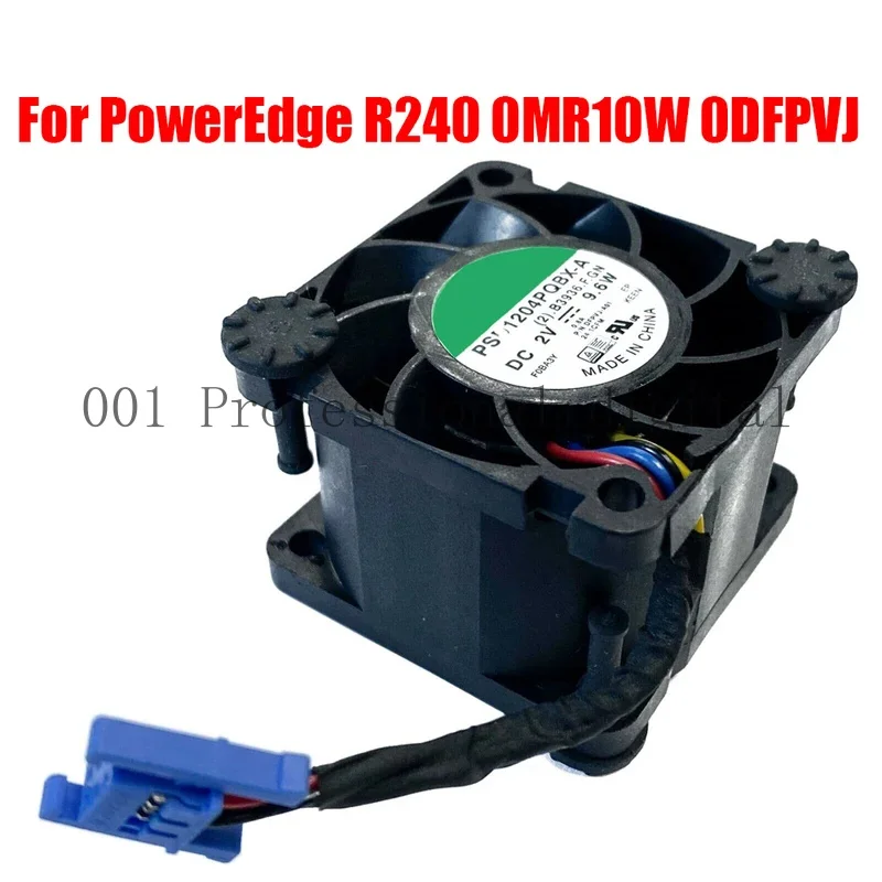 Серверный вентилятор для DELL PowerEdge R240 0MR10W MR10W 0DFPVJ DFPVJ-A01 PSD1204PQBX-A DC2V 9 6 Вт Новый