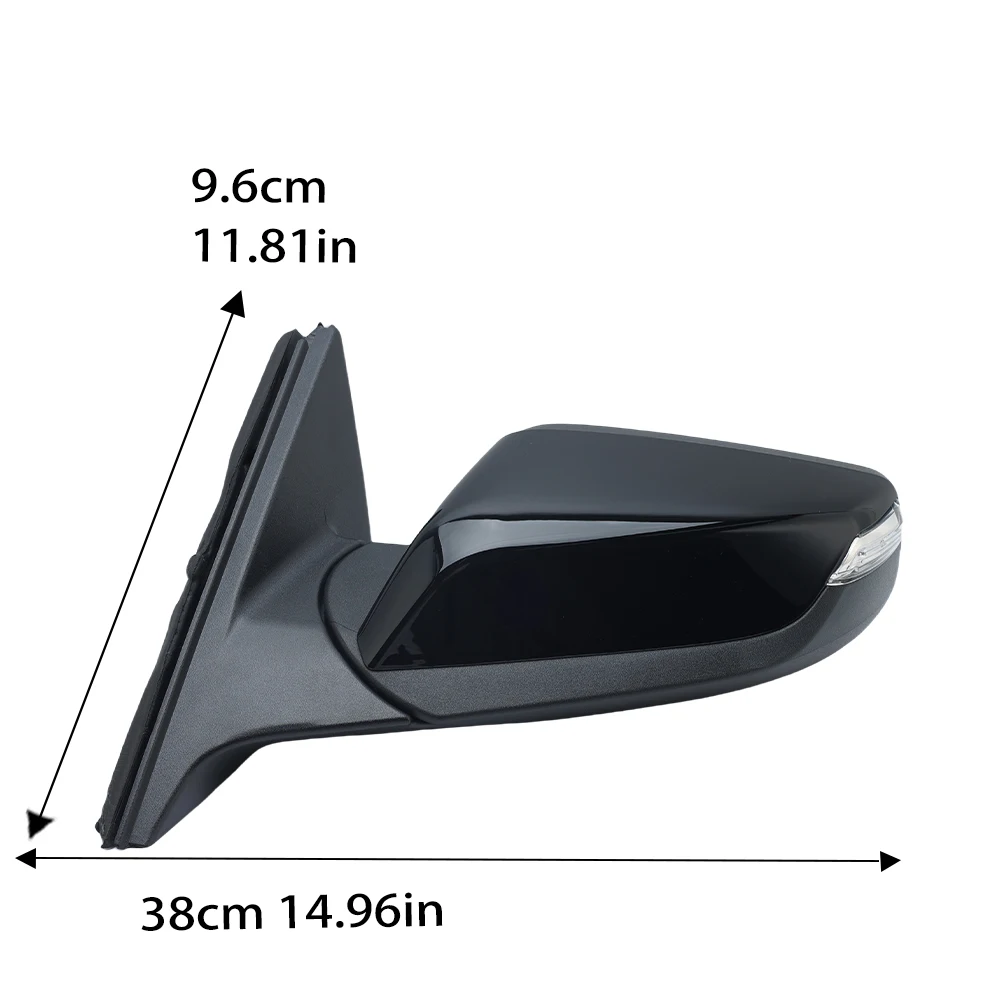 Боковое зеркало заднего вида в сборе 12 проводов для Chevrolet Chevy Malibu 2016-2022 версия США