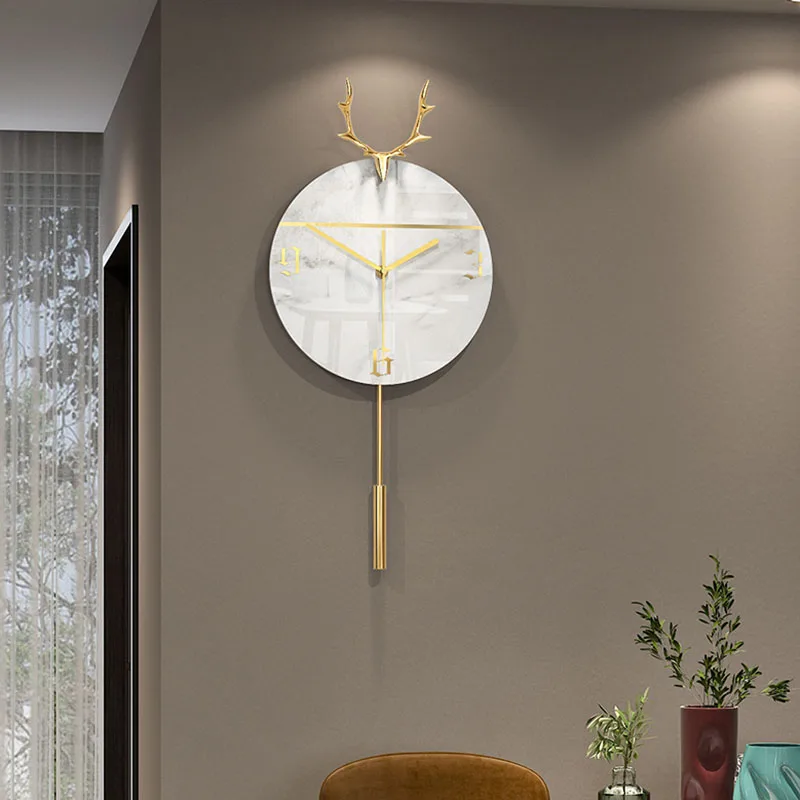 

Adhesive Hall Wall Clock Stylish Graphics Big Size Digital Wall Clock Modern Design Reloj De La Pared Living Room Decor Mzy