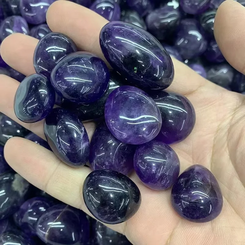 

Natural Amethysts Crystal Tumbled Rock Raw Gem Stone Mineral Fish Tank Bonsai Decoration Energy Healing