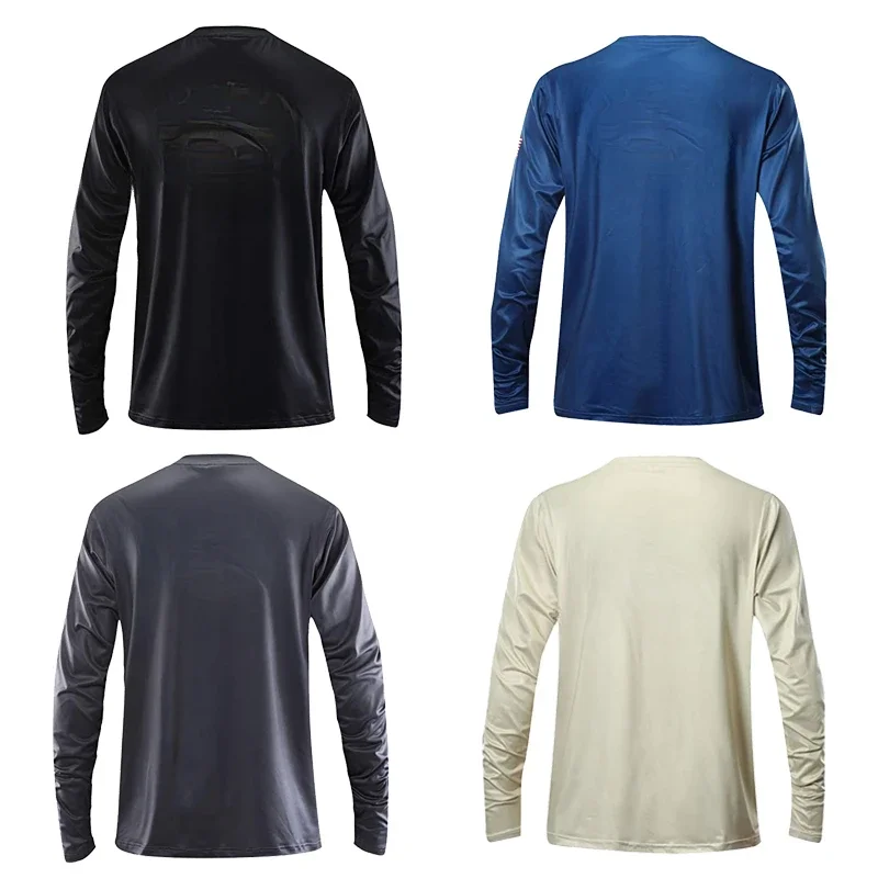 Футболка мужская с длинным рукавом дышащий свитшот защитой от УФ излучения