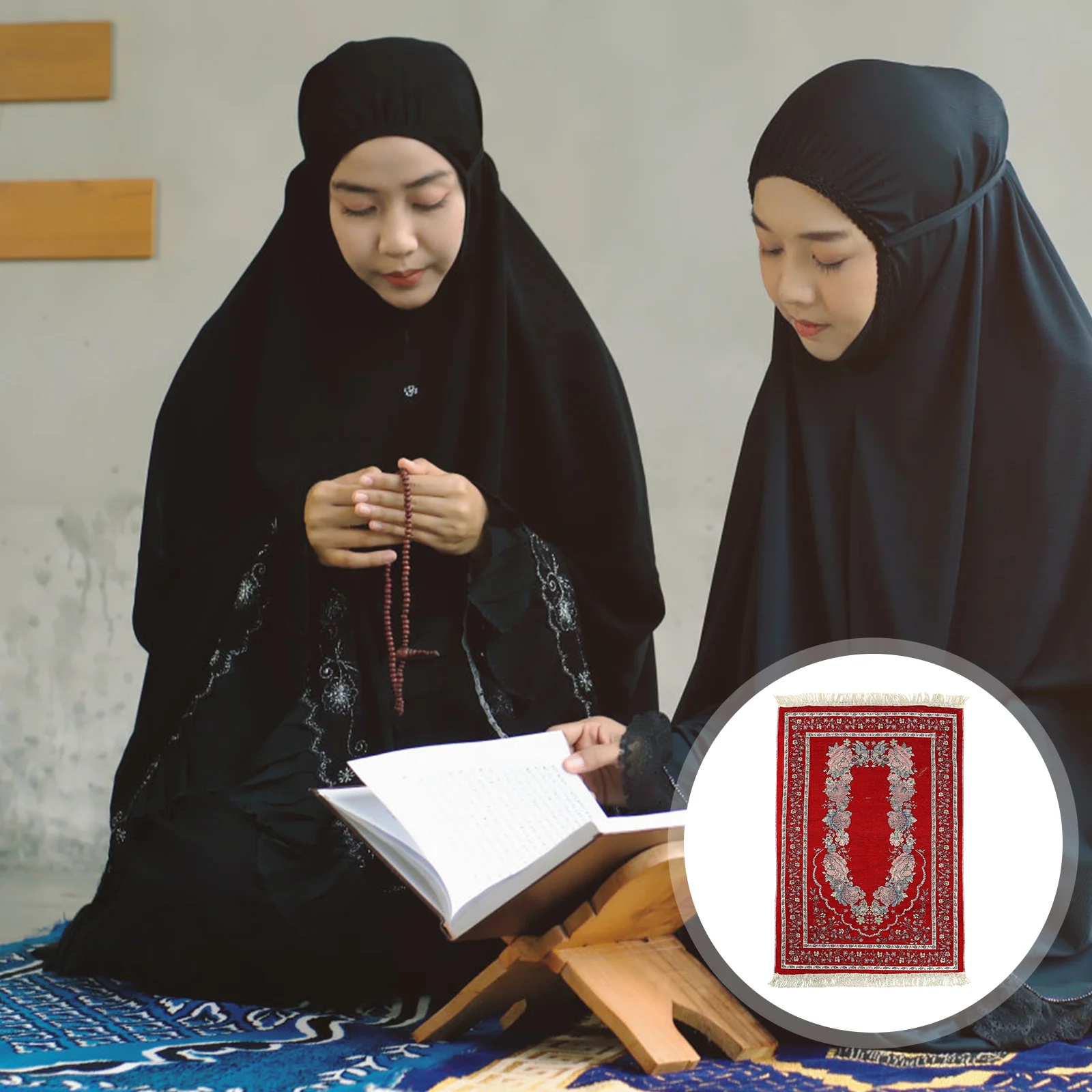 

Prayer Carpet Comfortable Chic Portable Prayer Rug Muslim Prayer Mat Muslim Carpet