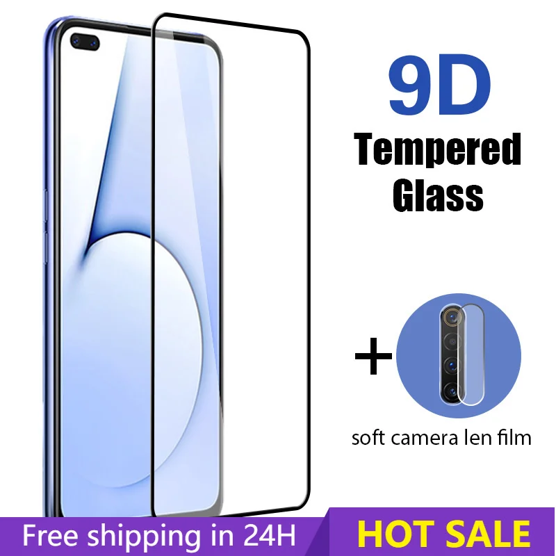 Защитное стекло для RealmeX/X Lite/XT/X2/X2Pro X3/X3Pro/X7/X50M, защитное закаленное стекло для Realme Narzo/10/10A/20/20A/20Pro