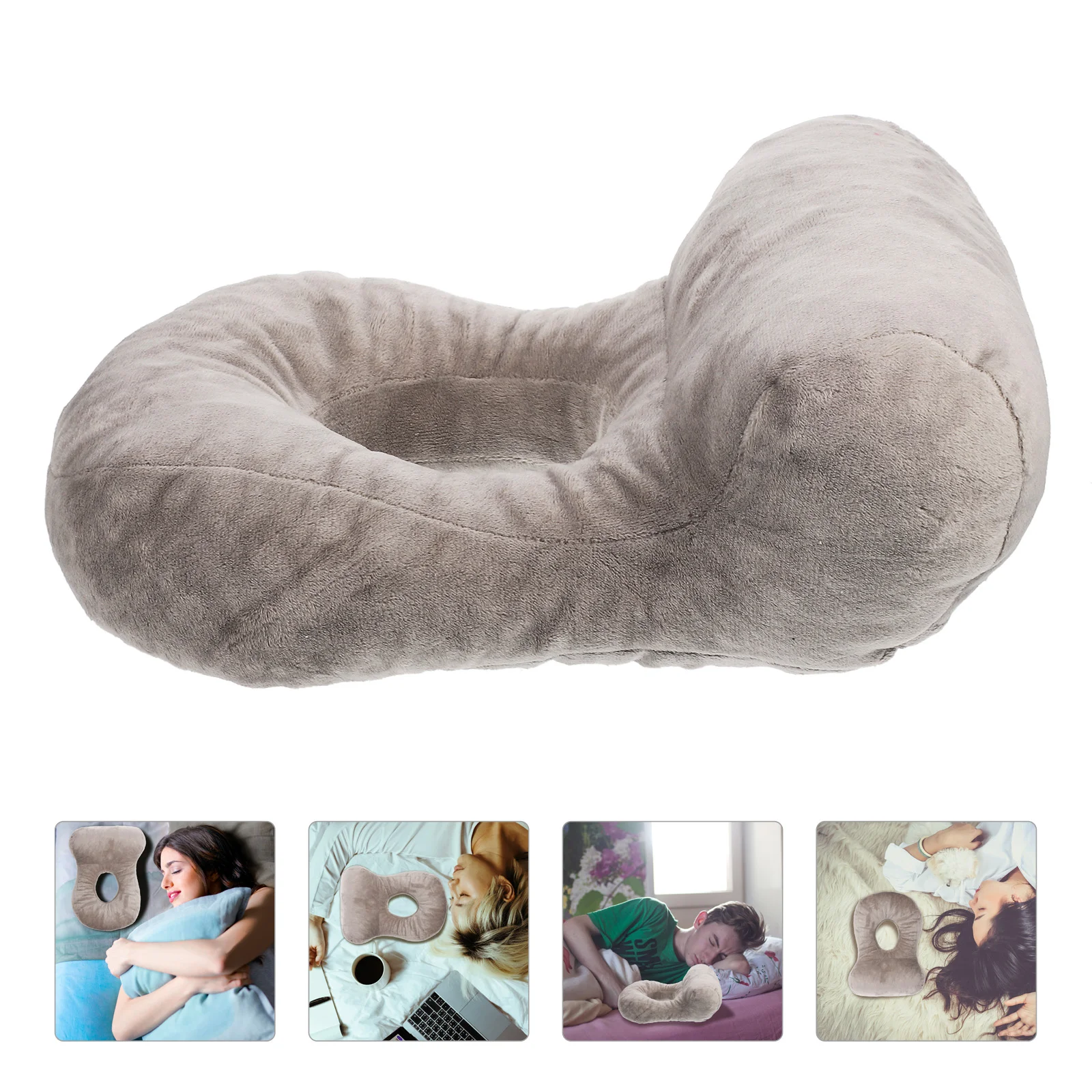 

Single Hole Ear Pillow Office Breathable Desktop Accessories Accessory Household Arm Side Sleeping Nap Portable Practical