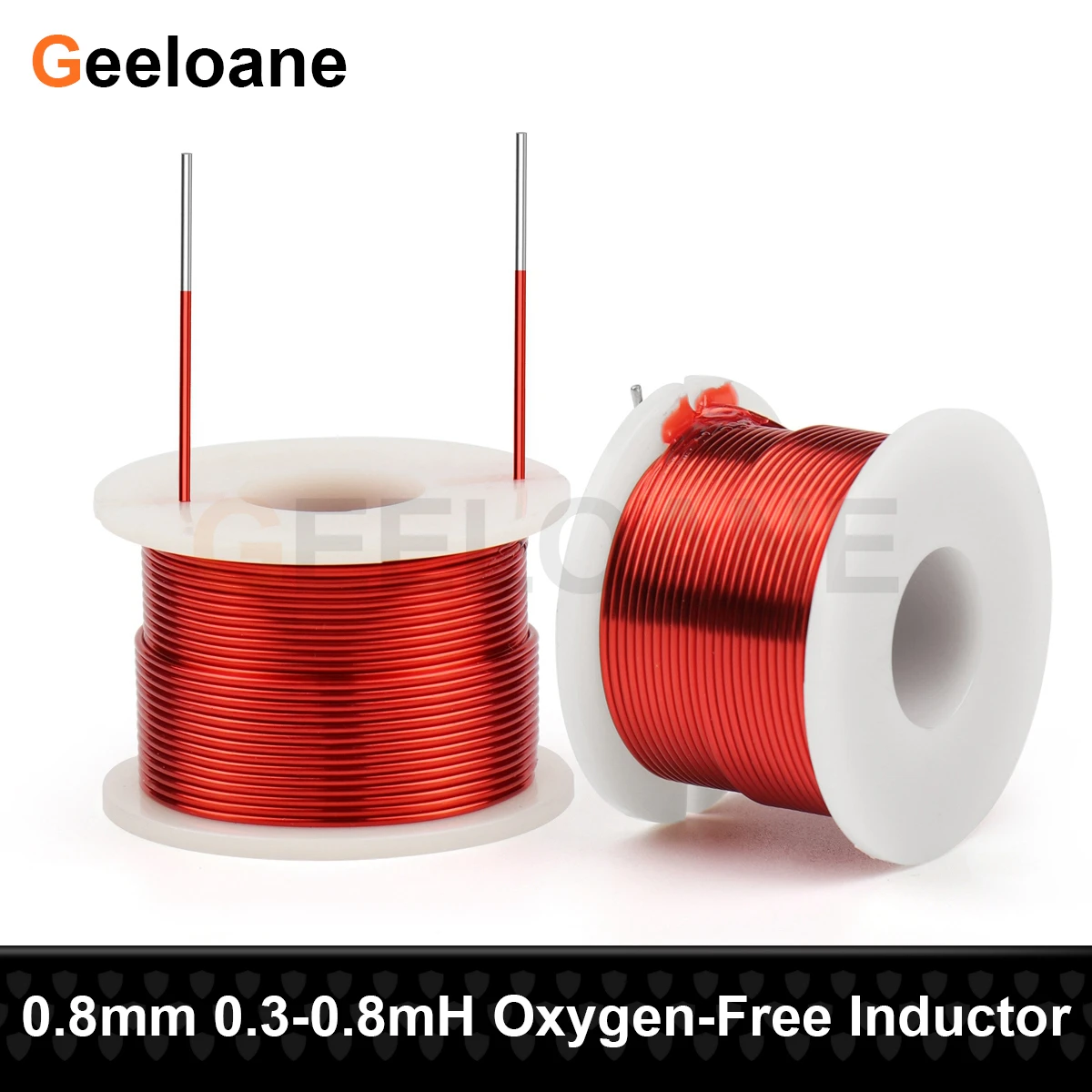 

GEELOANE 4N OFC катушка индуктора 0,8 мм 0,3 мГн-0,8 мГн