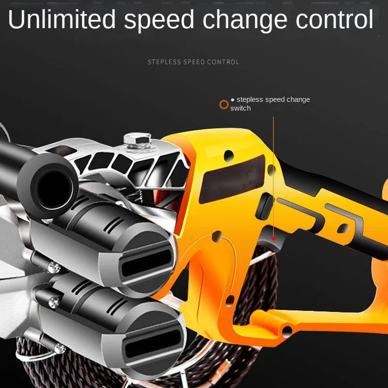 Электрический резьбонарезной станок с литиевым аккумулятором 550 нм