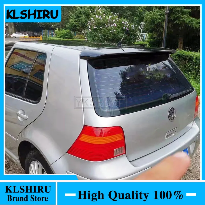 

Для Volkswagen VW Golf 4 IV MK4 Standard и R32 2004-2008 ABS Неокрашенный Серый задний спойлер на лобовое стекло