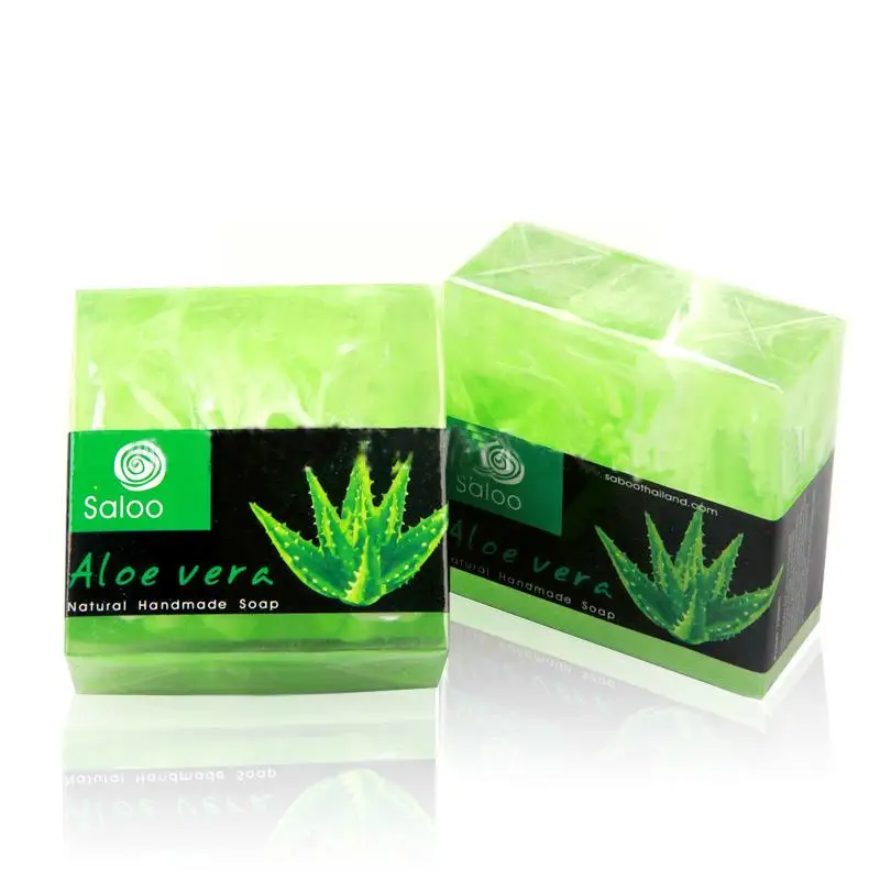 

Natural Aloe Bathing Handmade Soap Body Cleaner Skin Whitening Cleansing Moisturizing Soaps Wash Remover Face Care Makeup D G9I0