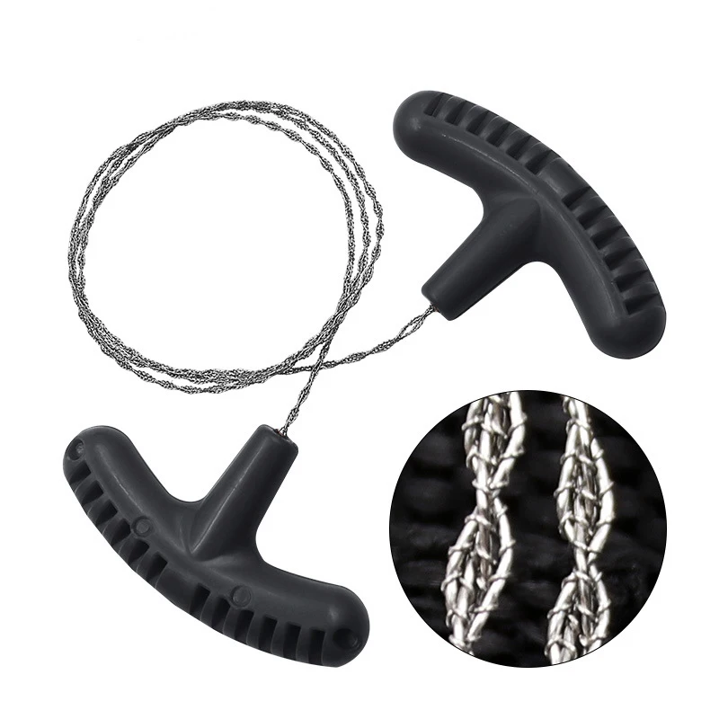 Manual Steel Wire Saw Hand Chain Saw Tree Cutter Portable Travel Camping Emergency Gear Steel Wire Kits Hand Saw Woodworking