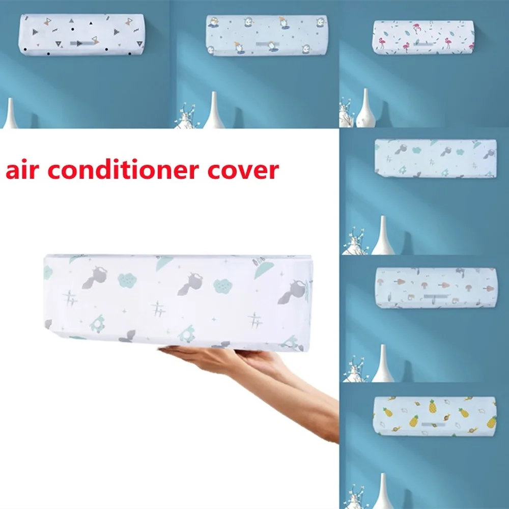

All-inclusive Hanging Air Conditioner Cover Protective Case Decorative Dust Covers Air Conditioning Cover Household Merchandises