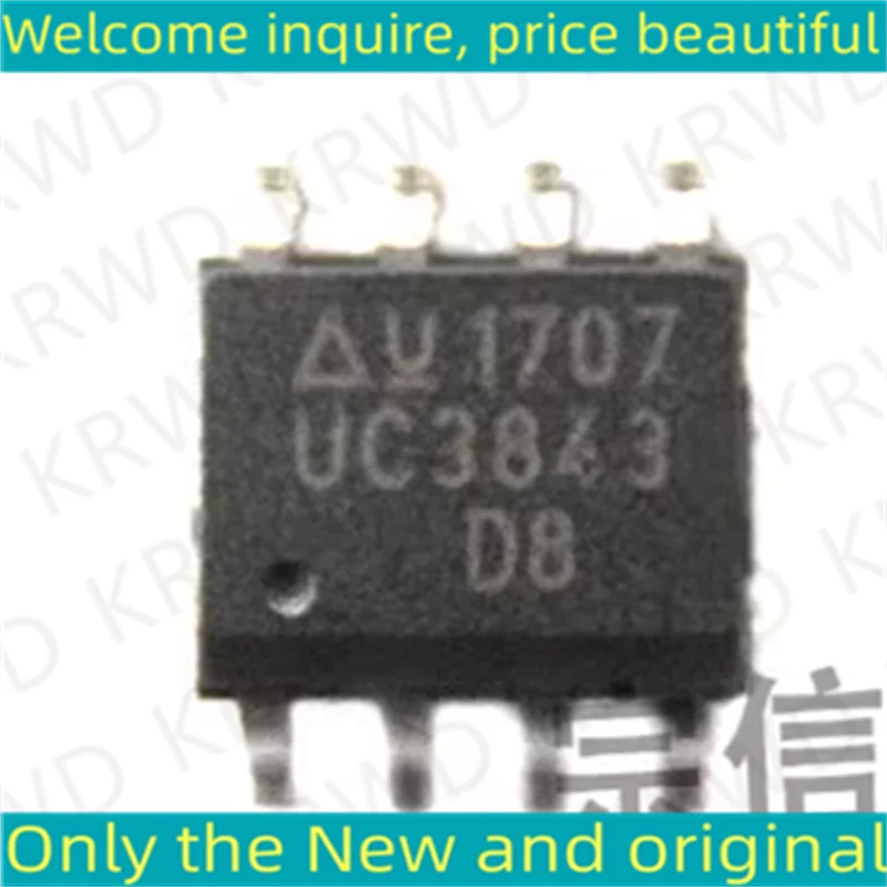 10PCS UC3843 New and Original IC Chip SOP UC3843D8TR UC3843D8T UC3843D8