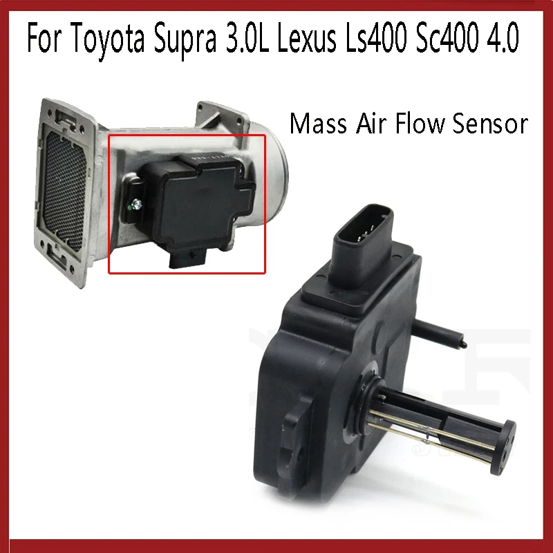 

Mass Air Flow Sensor Mass Air Flow Meter 22204-42011 for Toyota Supra 3.0L Lexus Ls400 Sc400 4.0
