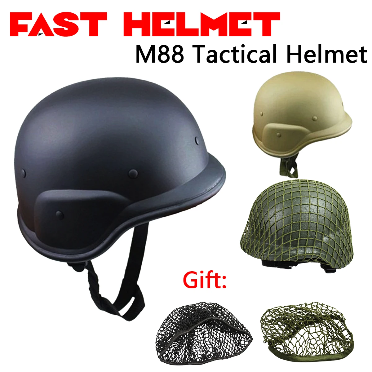 Тактический шлем PASGT M88 тактическая игра оборудование CS на открытом воздухе