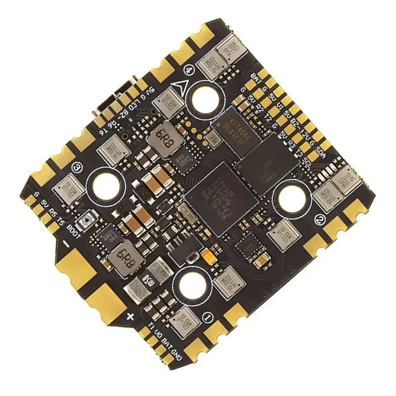 Фото B24B Argus F745 AIO 40A ICM-42688 Al0 12V ESC с переключателем 12В, улучшенная стабильность, 4-6S Lipo, аксессуары для FPV №4