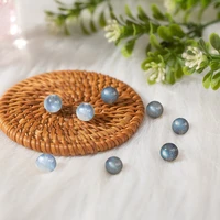 4 9 5mm 10pcs natural moonstone beads grey blue round loose spacer beads for jewelry making needlework diy bracelet necklace