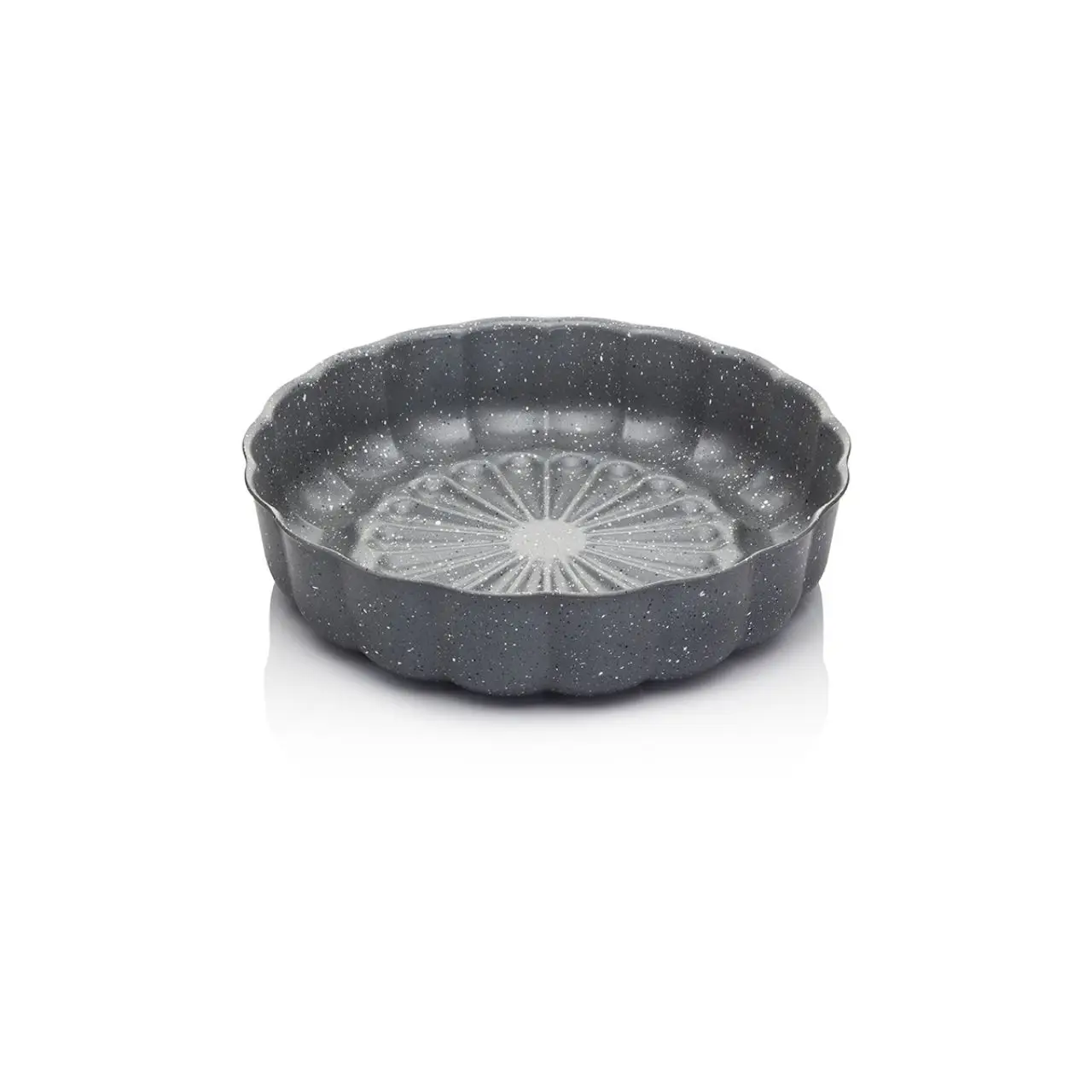 

26 CM cake mold with gray color drinker pattern