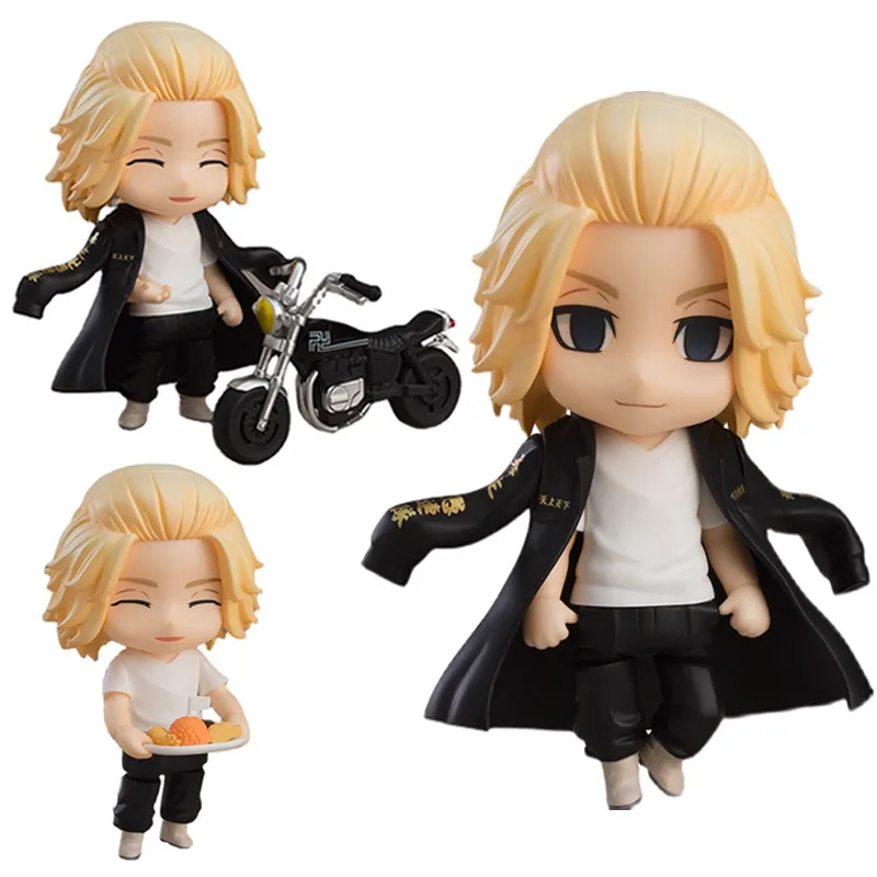 

NEW 10cm Anime Tokyo Revengers Manjiro Sano Mikey 1666# PVC Action Figure Toy Model Collection Child Gifts