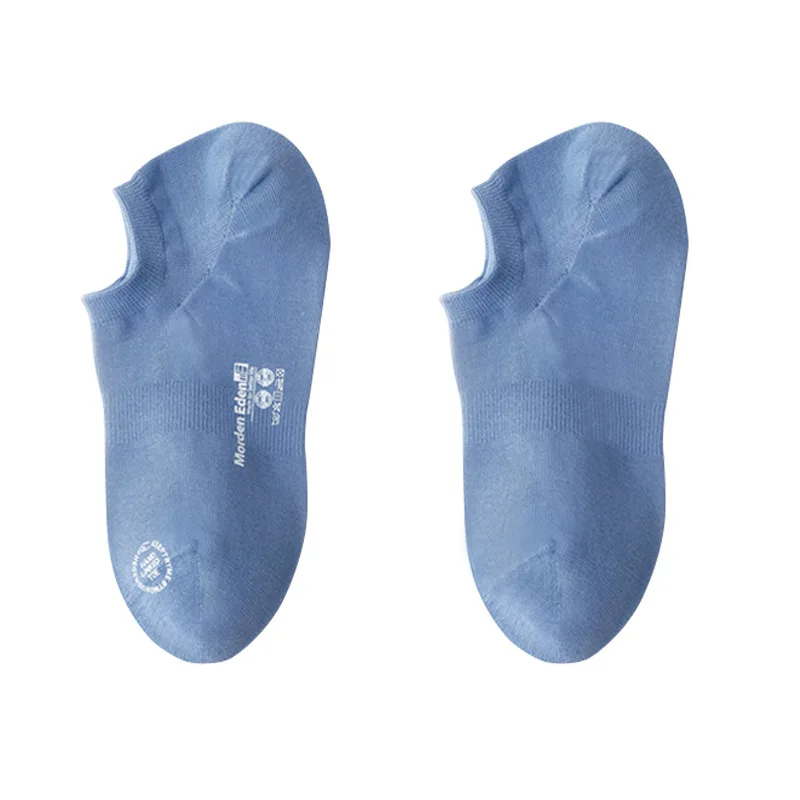 

5 Pairs Socks Men Spring Summer Pure Cotton Breathable Boat Socks Low Tube Invisible Socks