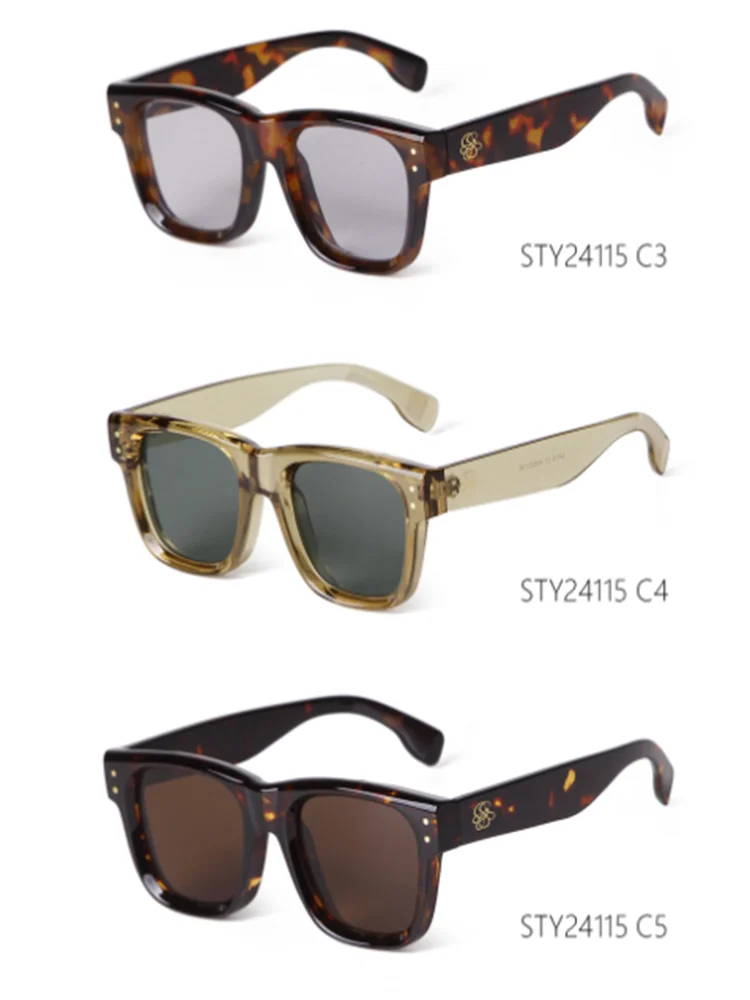 Зеркальные солнцезащитные очки в стиле ретро с двойным лучом и лягушкой мужские