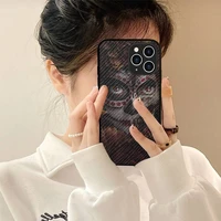catrina beautiful rose girl skull art phone case hard leather case for iphone 11 12 13 mini pro max 8 7 plus se 2020 x xr xs
