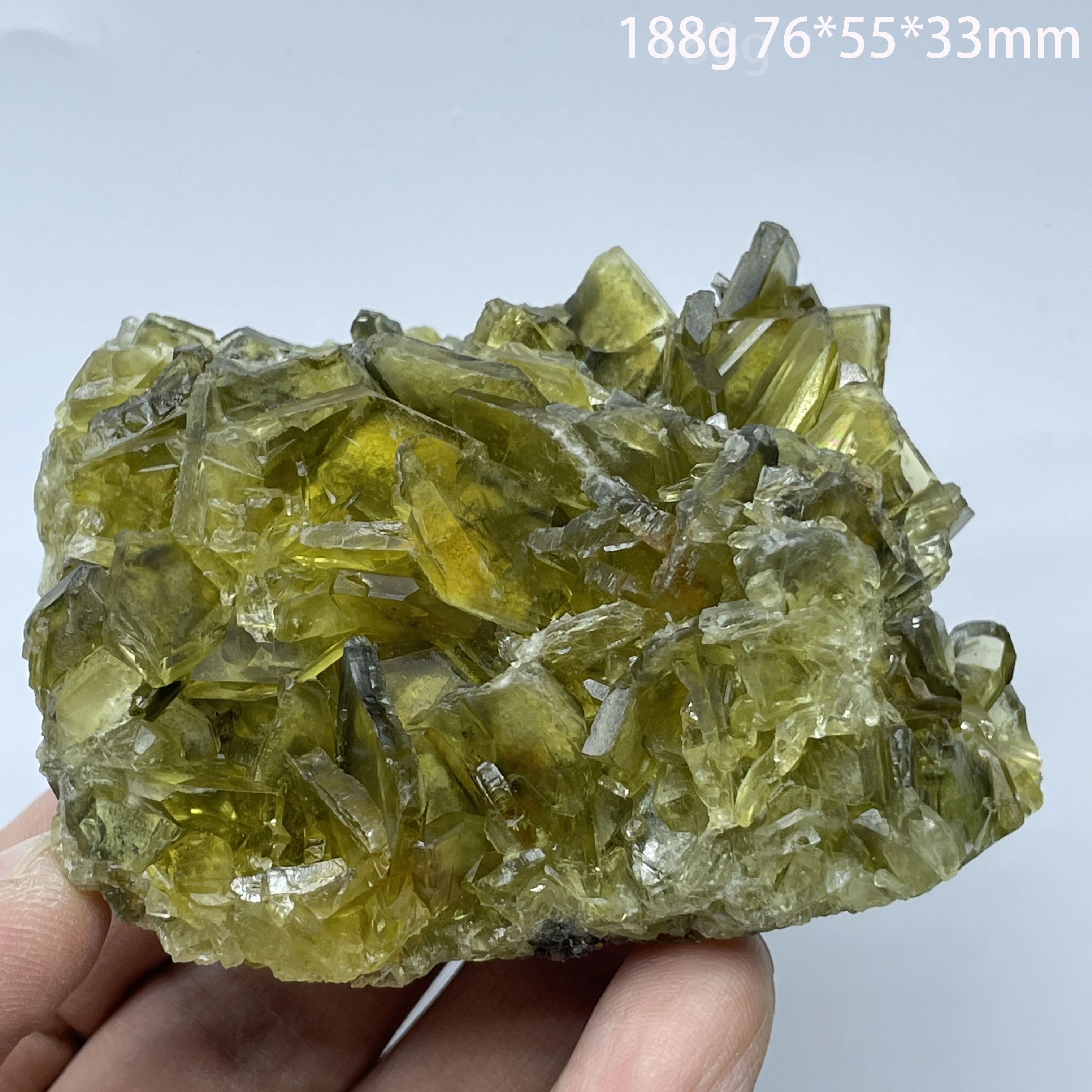 

Желтый барит, природный кристал, 1 штука