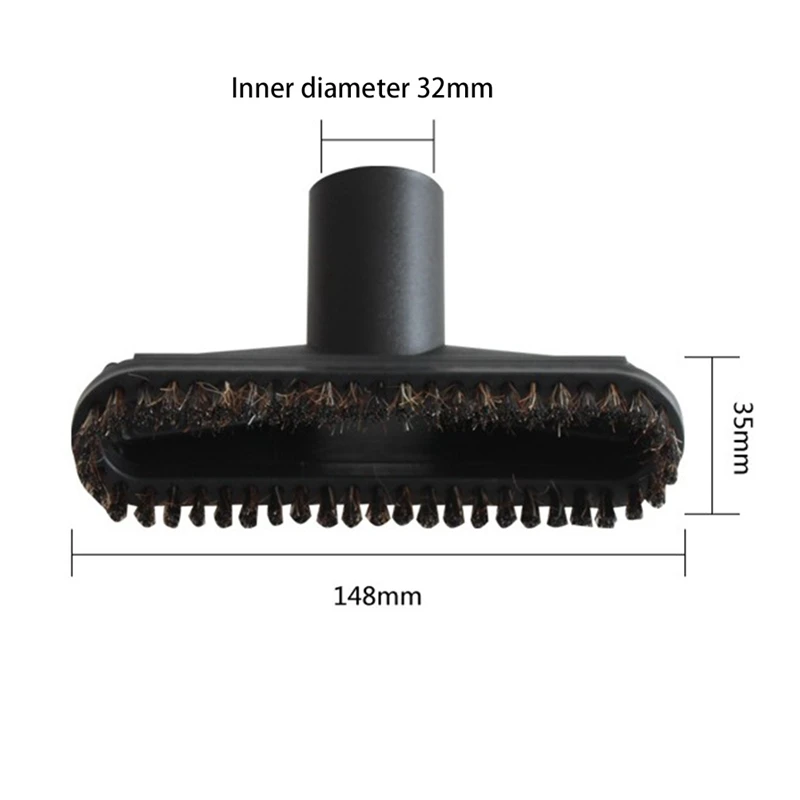Inner Diameter 32Mm European Version Vacuum Cleaner Accessories Horse Hair Attachment Brush Head | Бытовая техника
