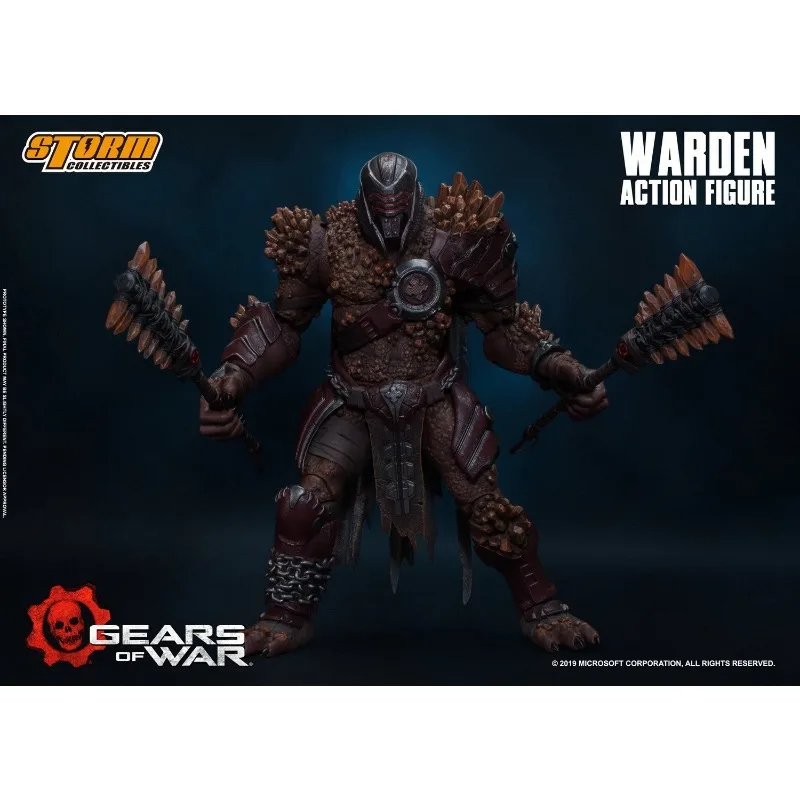 

Original Storm Toys 1/12 Warden Gears of War 5 Soldier Model Full Set 6" Action Figure Figure Model Collectible Toys Gifts