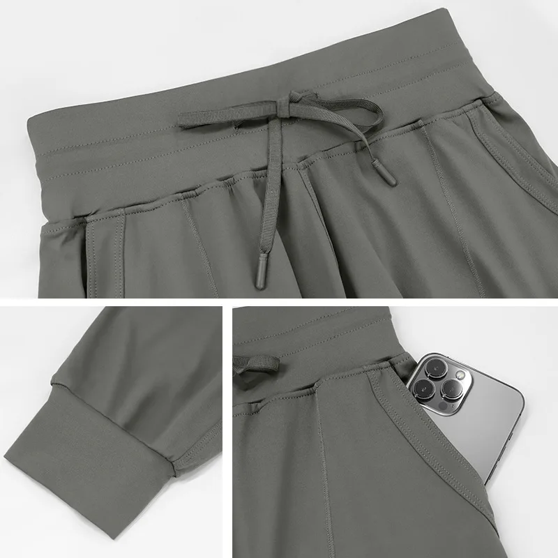 Loose Thin Gym Fitness Jogger Pants Women Drawstring Sport Harem Pant Woman Running Trouser Female Yoga Pants