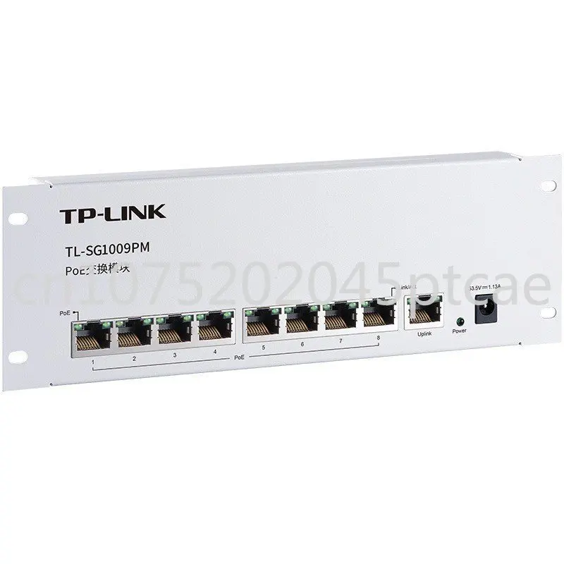 

TL-SG1009PM полный гигабитный 8-портовый коммутатор источника питания PoE, домашний неисправный блок питания, коммутатор модуля питания Ethernet