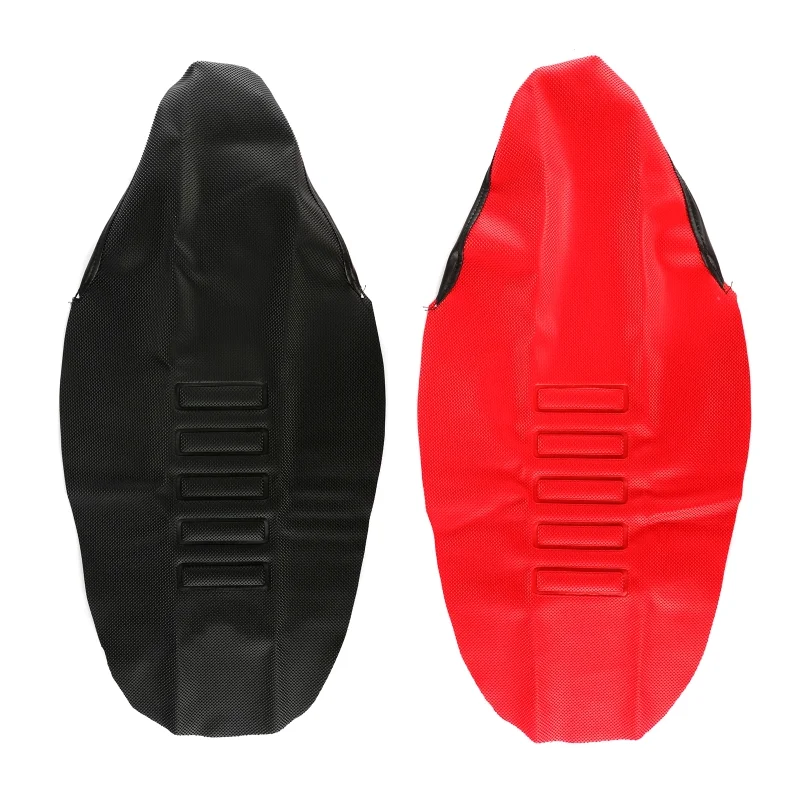 

1 Pcs 785MM/31inch Universal Off-road Motorcycle Cushion Cover Seat Cover （Black/Red)