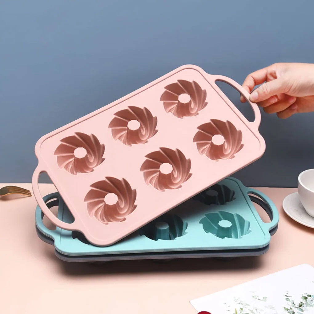 

Силиконовая форма для выпечки, 6 ячеек