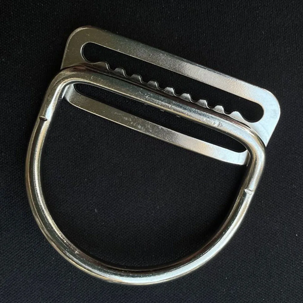 

Stainless Steel Scuba Diving D-Ring Rite Diving Webbing Keeper Clip Harness BCD Weight Belt Keeper Slider Accessories