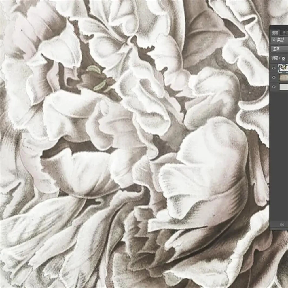 Настенные обои на заказ в современном ретро-стиле настенная бумага с