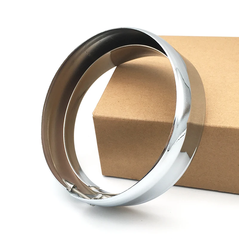 Motorcycle accessories 5.75 inch LED Headlight Trim Ring 69735-05 5 3/4&quot Headlamp Visor for motorcycle sportster 883 |