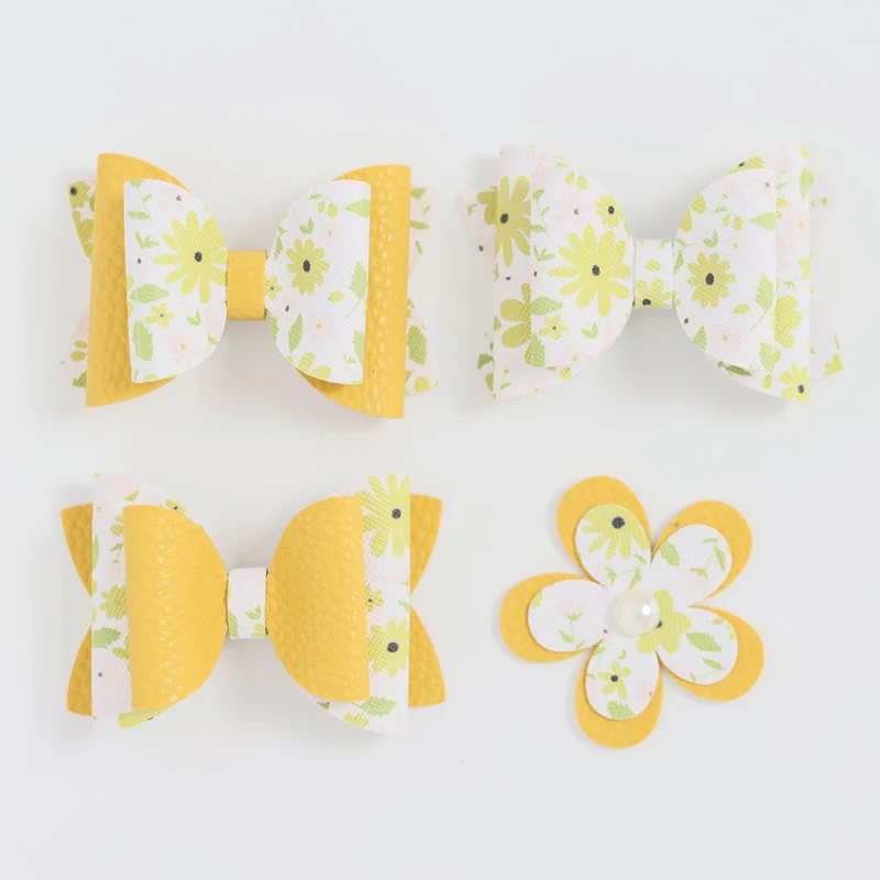 Рисунок 3 - Заколки для волос с бантом и цветочным